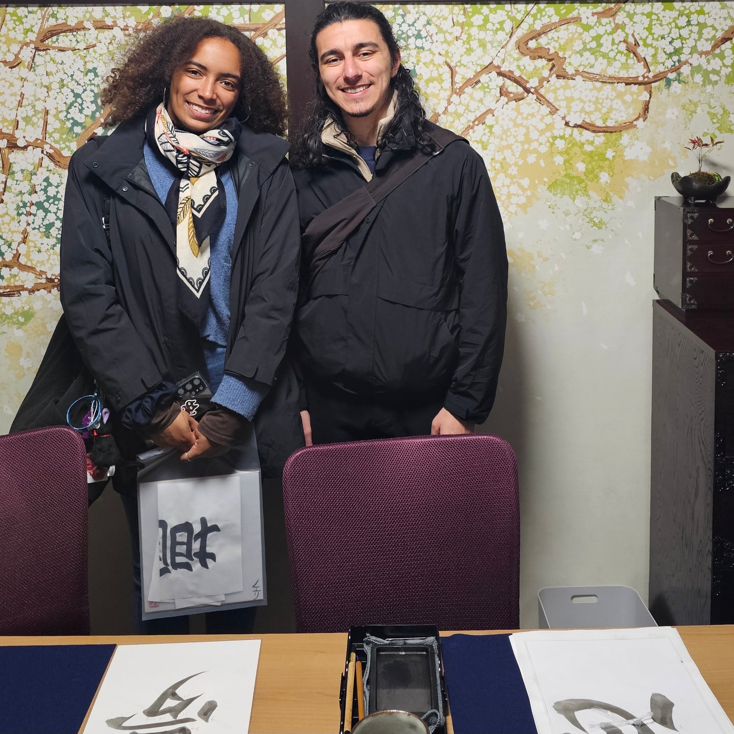 Hands-on Japanese calligraphy experience